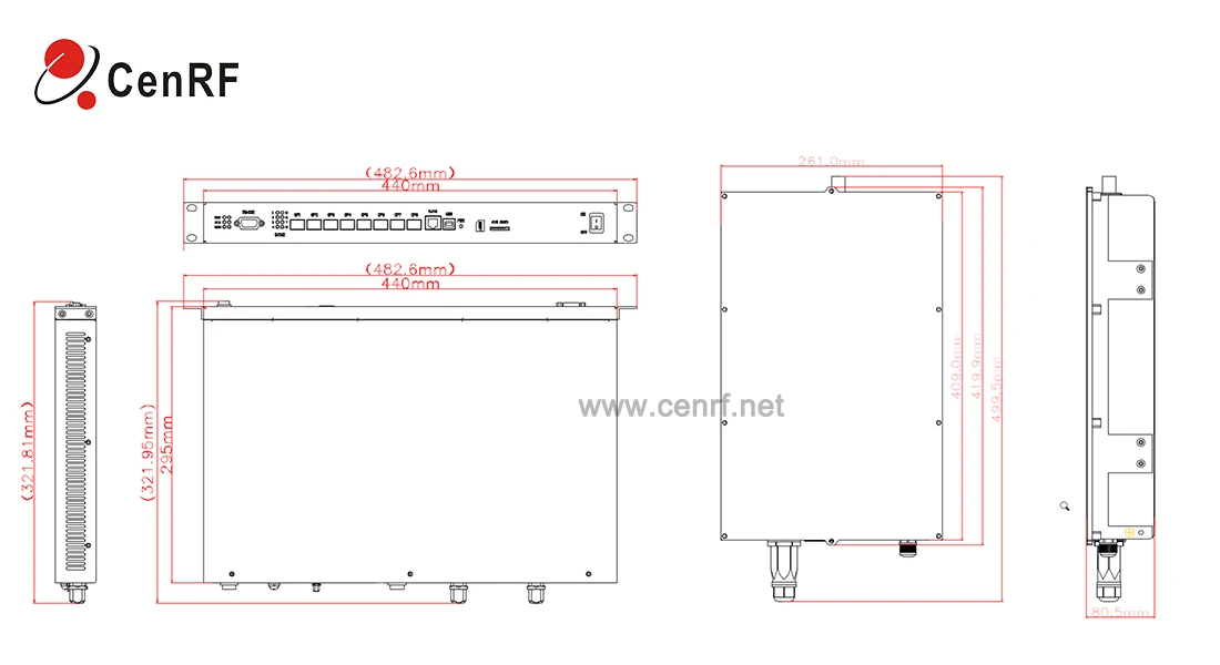 RF Repeater Machine Drawing RF Repeater Machine Drawing
